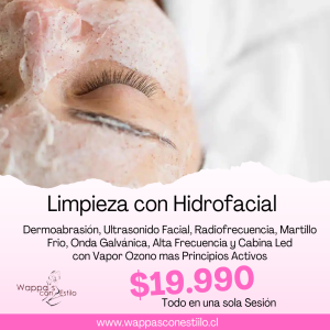 Limpieza con Hidrofacial